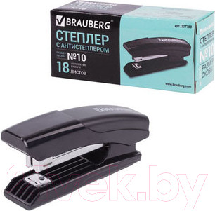 Изображение товара Степлер Brauberg Black Jack / 227763 (черный)