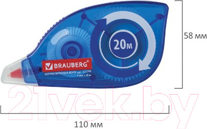 Изображение товара Корректор для текста Brauberg 227799