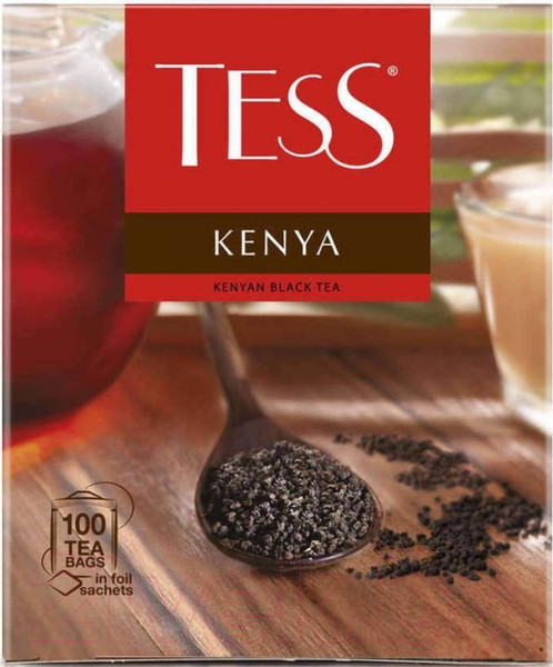 Изображение товара Чай пакетированный Tess Kenya черный / Nd-00014713 (100пак)