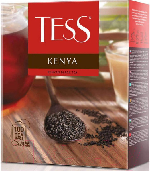 Изображение товара Чай пакетированный Tess Kenya черный / Nd-00014713 (100пак)
