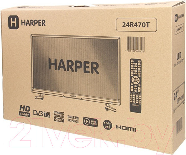 Изображение товара Телевизор Harper 24" 24R470T