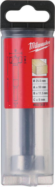 Изображение товара Сверло Milwaukee 4932363711