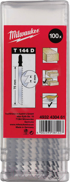 Изображение товара Набор пильных полотен Milwaukee 4932430461