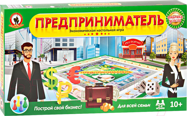 Изображение товара Настольная игра Русский стиль Предприниматель / 03498