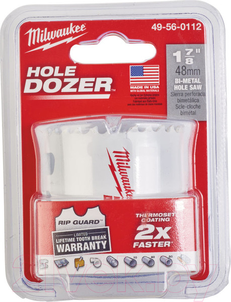 Изображение товара Коронка Milwaukee Hole Dozer 49560112