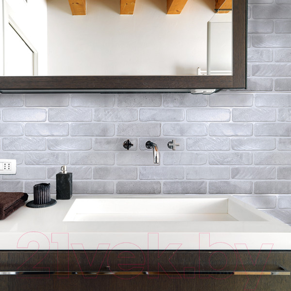 Изображение товара Панель ПВХ Grace Кирпич светлый (971x498x3.5мм)