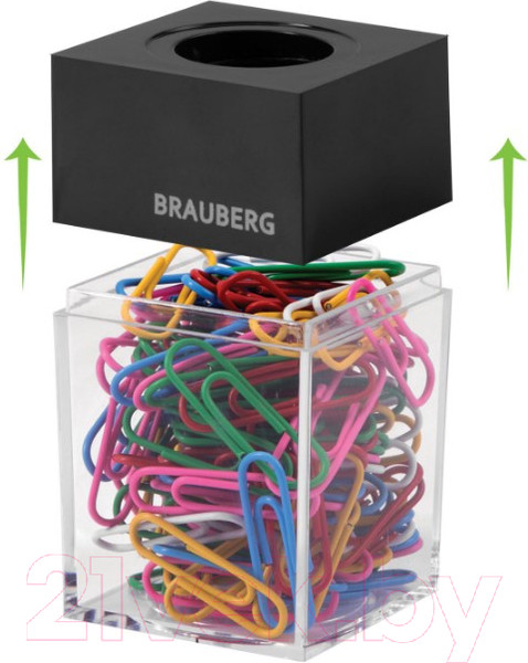 Изображение товара Подставка настольная Brauberg 228401 (со скрепками)