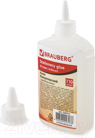 Изображение товара Клей силикатный Brauberg 228416 (110мл)