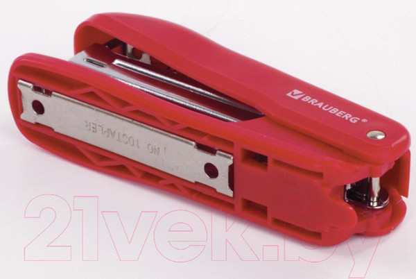 Изображение товара Степлер Brauberg SX-19 / 228589 (красный)