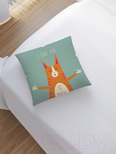 Изображение товара Наволочка декоративная JoyArty Любовь без границ / sl_91995