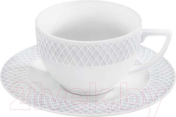 Изображение товара Чашка с блюдцем Wilmax WL-880106/АВ