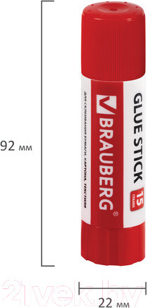 Изображение товара Клей-карандаш Brauberg 229474 (3шт)