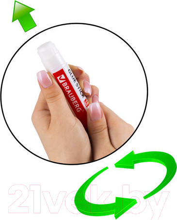 Изображение товара Клей-карандаш Brauberg 229474 (3шт)