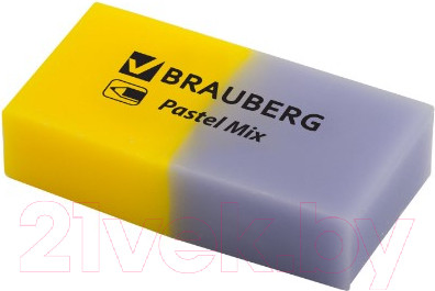 Изображение товара Набор ластиков Brauberg Pastel Mix / 229597 (6шт)