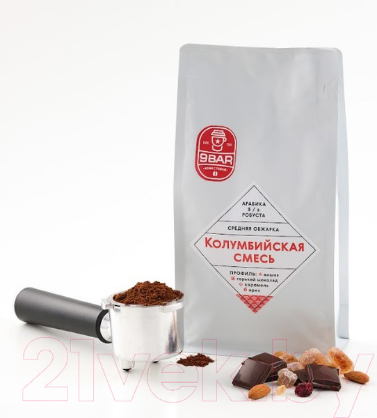 Изображение товара Набор кофе 9BAR Авантюрист (5x150г)