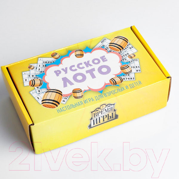 Изображение товара Настольная игра Время игры Лото / 5377408
