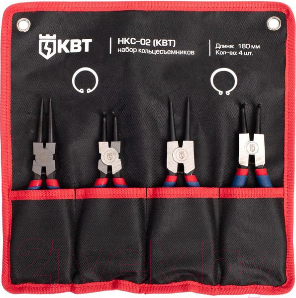 Изображение товара Набор съемников КВТ Мастер НКС-02 / 77443