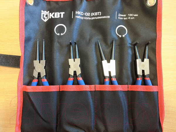 Изображение товара Набор съемников КВТ Мастер НКС-02 / 77443