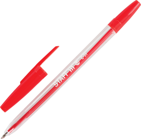 Изображение товара Набор шариковых ручек Staff C-51 / 142818 (10шт)