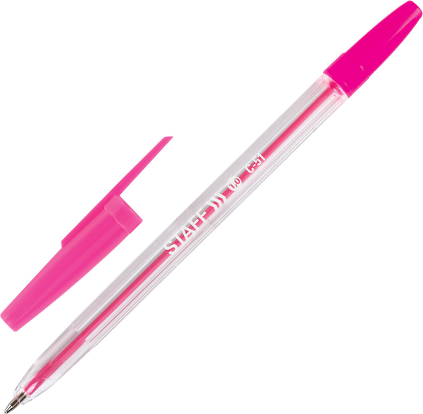 Изображение товара Набор шариковых ручек Staff C-51 / 142818 (10шт)