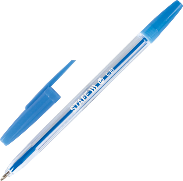 Изображение товара Набор шариковых ручек Staff C-51 / 142818 (10шт)