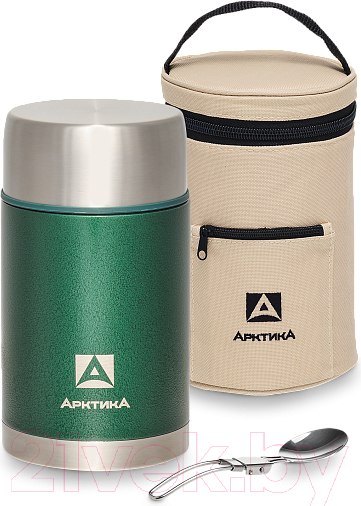 Изображение товара Термос для еды Арктика 306-1000А (зеленый)