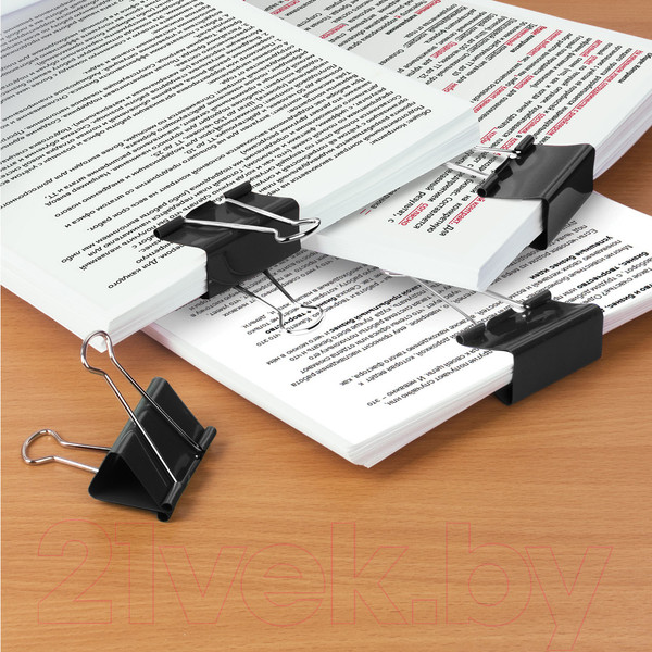 Изображение товара Зажим для бумаги Staff Everyday / 224609 (12шт)