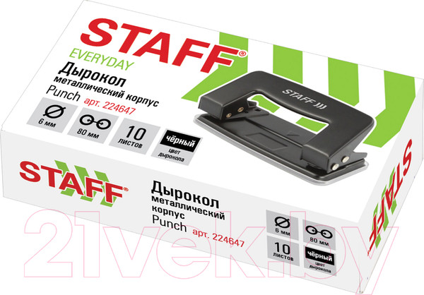 Изображение товара Дырокол Staff Everyday / 224647