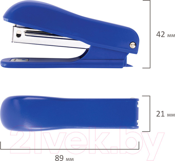 Изображение товара Степлер Staff Basic / 228738 (синий)