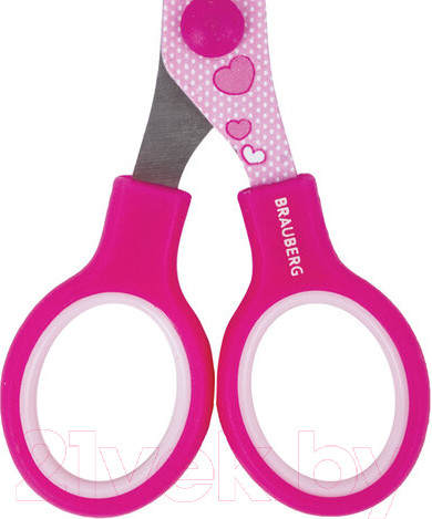 Изображение товара Ножницы канцелярские Brauberg Kid Series Поросята / 232272 (розовый)