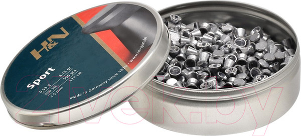 Изображение товара Пульки для пневматики H&N Sport 4.5мм 0.53г (500шт)