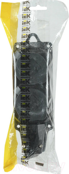 Изображение товара Розетка силовая IEK Омега PKR62-016-2-K02