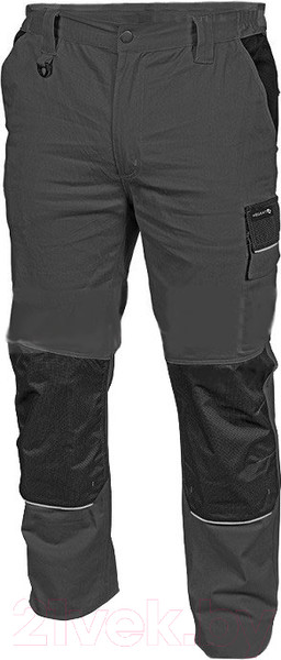 Изображение товара Брюки рабочие Hoegert Edgar HT5K279-1-XL (серый)