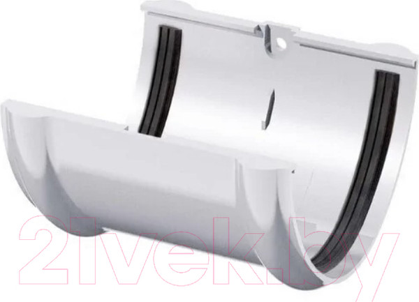 Изображение товара Соединитель желобов Технониколь ПВХ 359444 (белый)