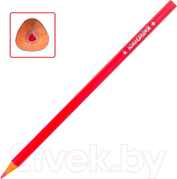 Изображение товара Набор цветных карандашей Юнландия Карнавал / 181684 (12цв)