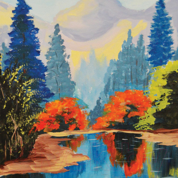 Изображение товара Гуашь Юнландия Юный волшебник / 191331 (6цв)