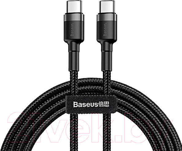 Изображение товара Кабель Baseus CATKLF-GG1 (1м, серый/черный)