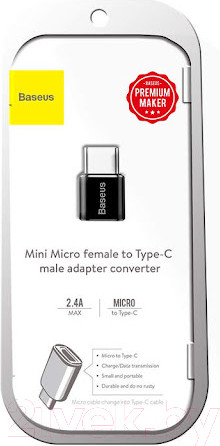 Изображение товара Адаптер Baseus CAMOTG-01 (черный)