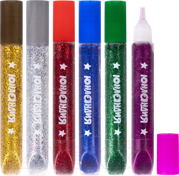 Изображение товара Гель художественный Юнландия 662249 (6шт)