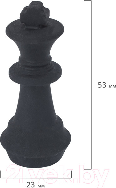 Изображение товара Набор ластиков Юнландия Шахматы / 229593 (6шт)