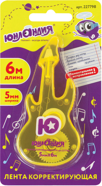 Изображение товара Корректор для текста Юнландия Гитара / 227798