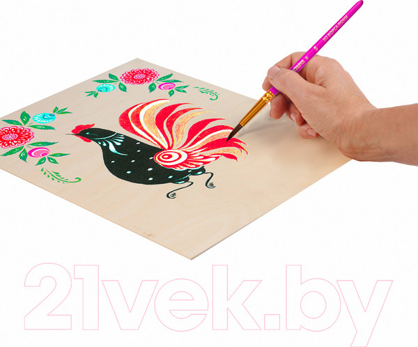 Изображение товара Набор кистей Юнландия Пони / 200885 (3шт)