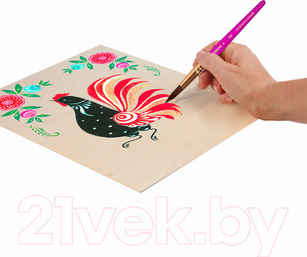 Изображение товара Набор кистей Юнландия Пони / 200883 (2шт)