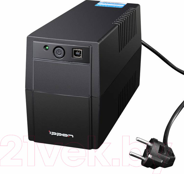 Изображение товара ИБП IPPON Back Basic 650S Euro (черный)