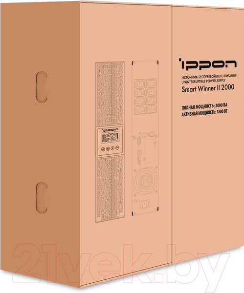 Изображение товара ИБП IPPON Smart Winner II 2000 (черный)