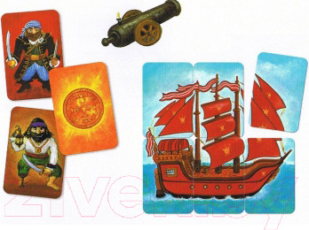 Изображение товара Настольная игра Djeco Пират / 05113