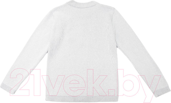 Изображение товара Джемпер детский Amarobaby Pure Love School / AB-OD21-PLS2102/11-128 (серый, р. 128)