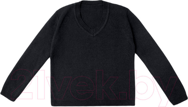 Изображение товара Джемпер детский Amarobaby Pure Love School / AB-OD21-PLS2101/09-128 (черный, р. 128)
