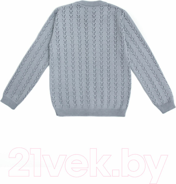Изображение товара Кофта детская Amarobaby Pure Love School / AB-OD21-PLS2002/11-128 (серый, р. 128)