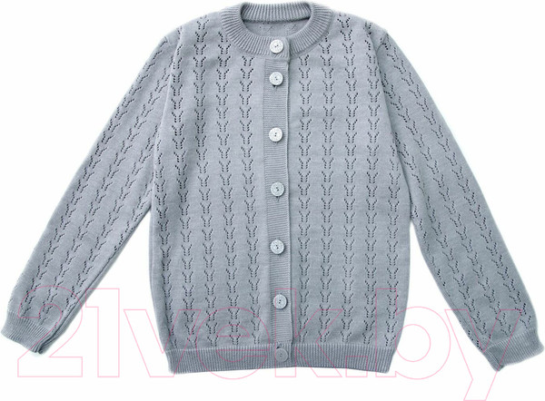 Изображение товара Кофта детская Amarobaby Pure Love School / AB-OD21-PLS2002/11-134 (серый, р. 134)